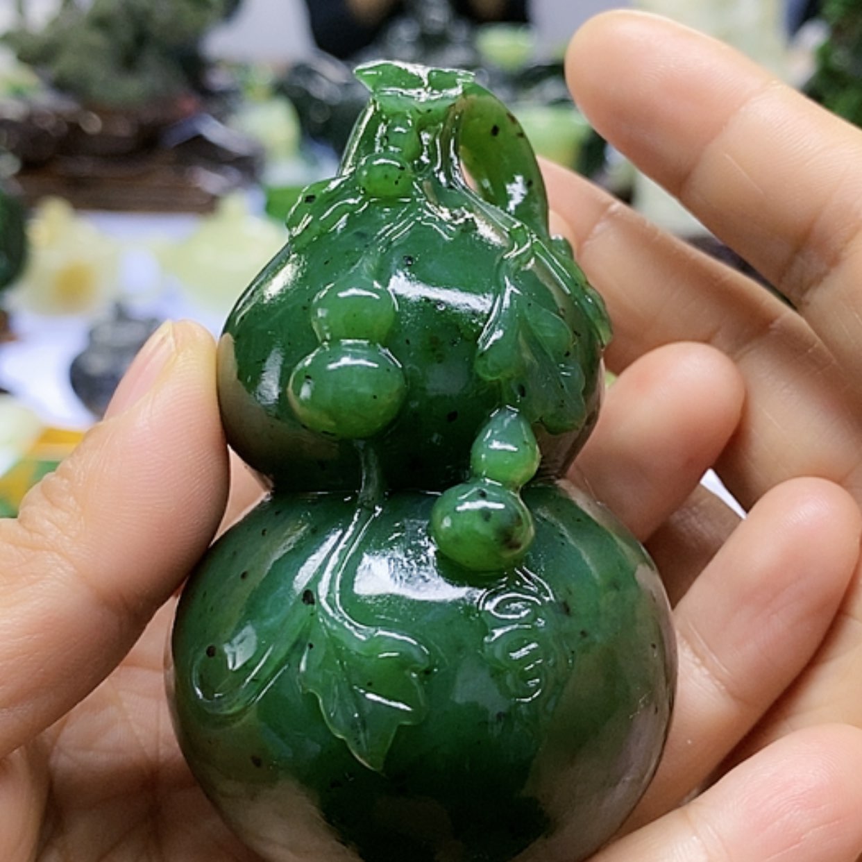 【闪购商品】和田玉（碧玉）把件未镶嵌