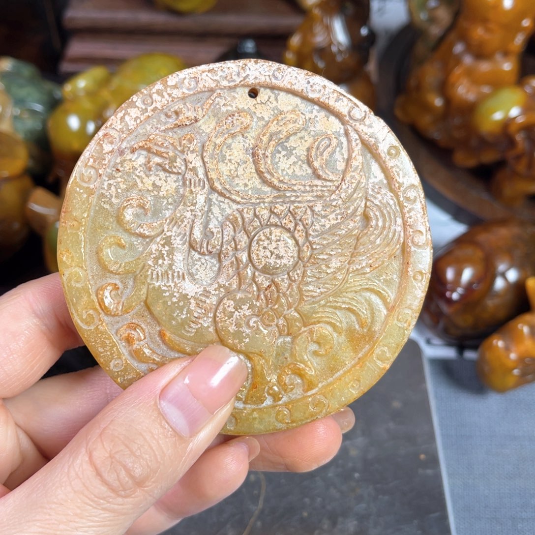 蛇纹石玉合金车挂嗯嗯嗯嗯