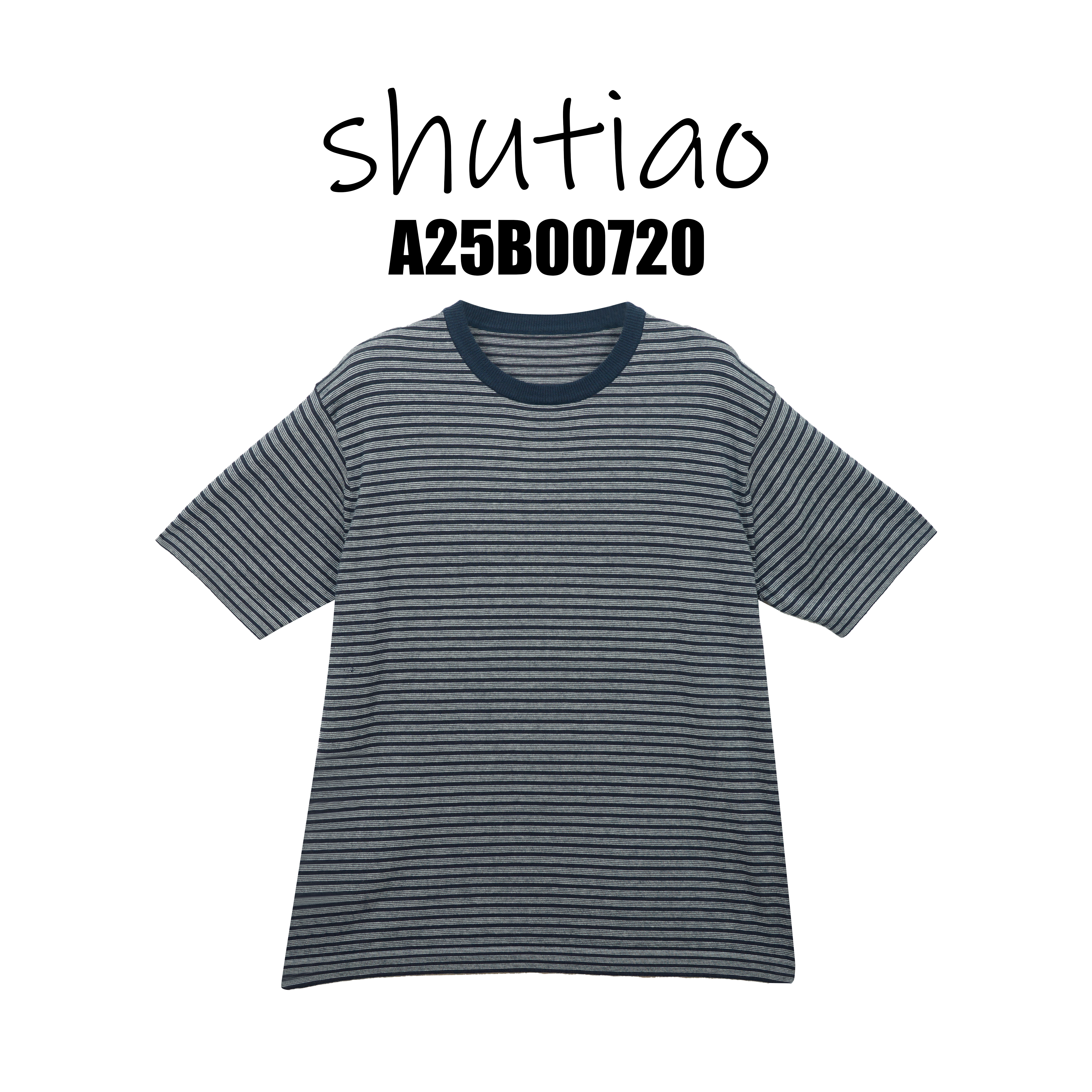【SHUTIAO】2025春夏：新款小众设计款T恤A25B00720