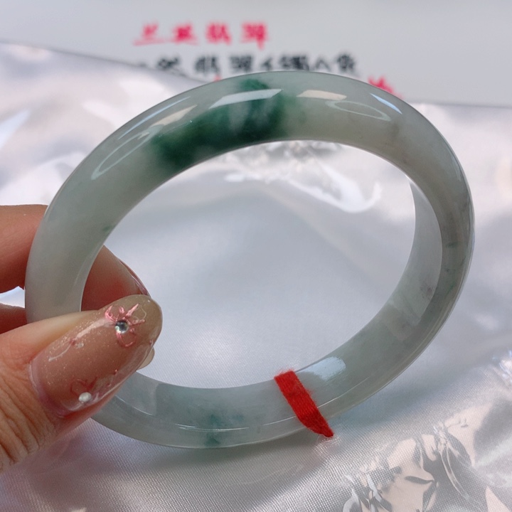 翡翠手镯未镶嵌苏*60+圈