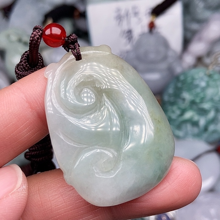 颈饰未镶嵌翡翠翡翠