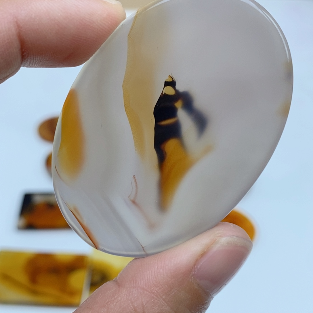 玛瑙/玉髓未镶嵌珠宝半成品