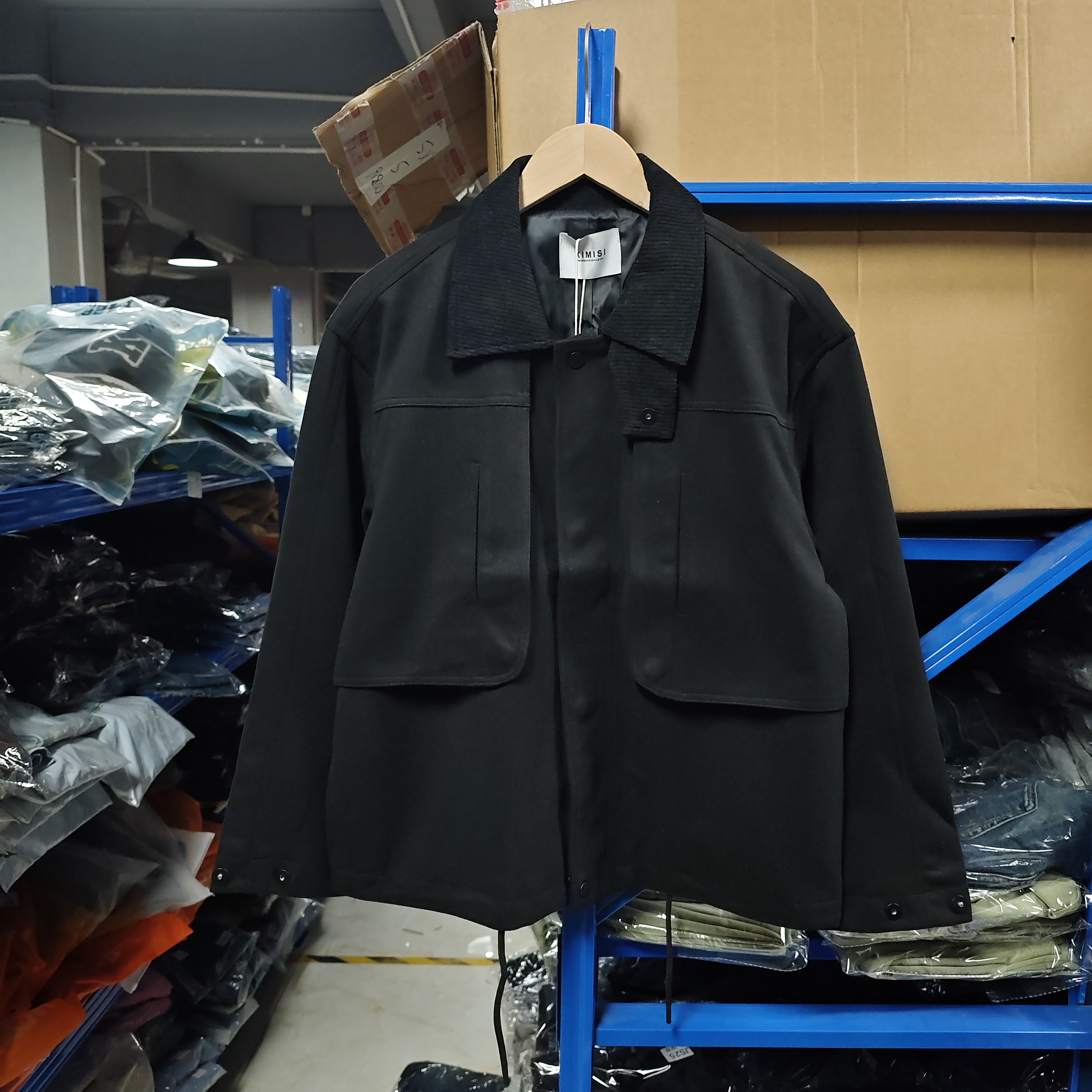 【Xi】男女同款秋冬厚款休闲时尚夹克外套W2256-四楼