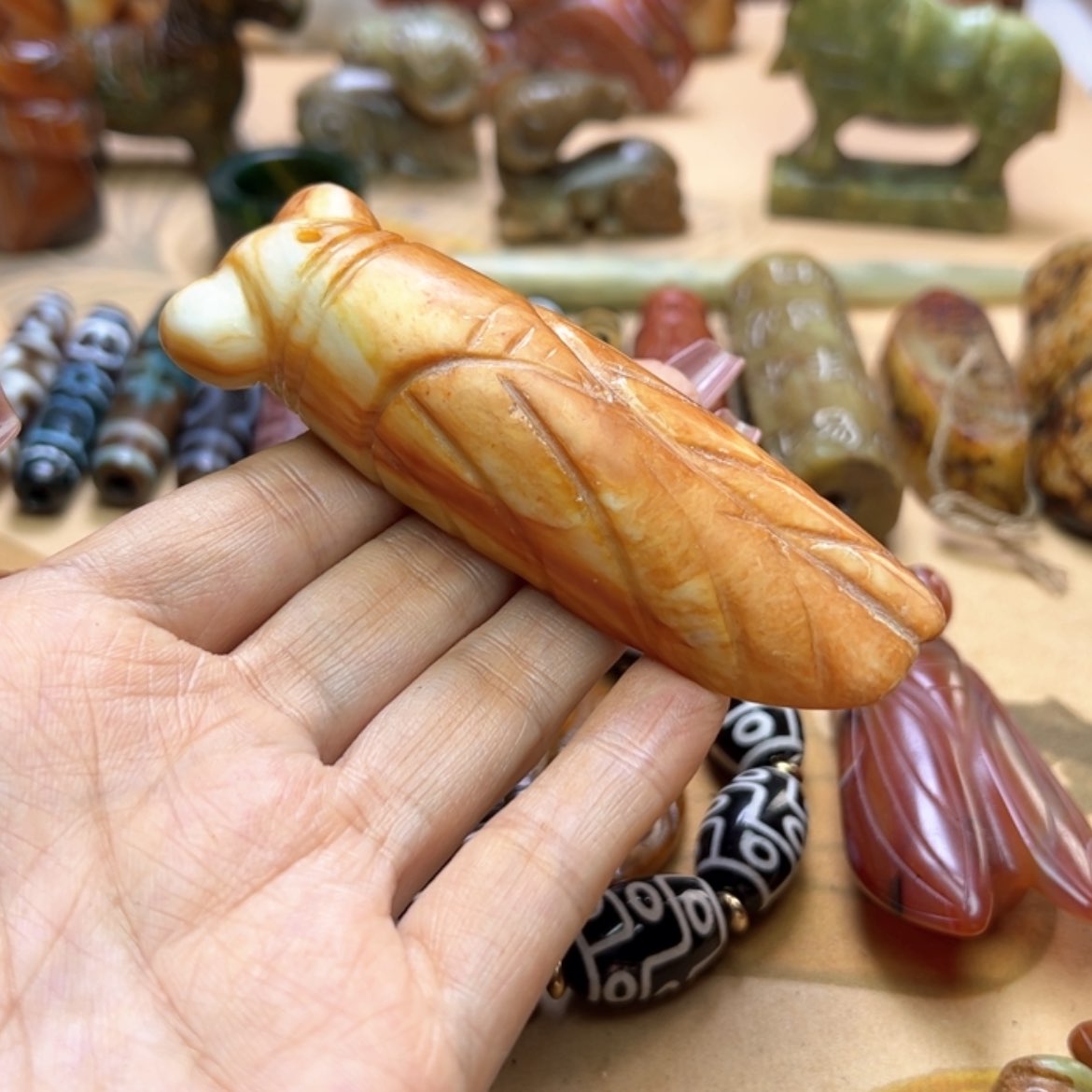 【闪购商品】蛇纹石玉颈饰未镶嵌