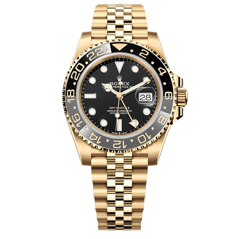 99新 Rolex/劳力士 25年全套/格林尼治系列126718皮蛋圈