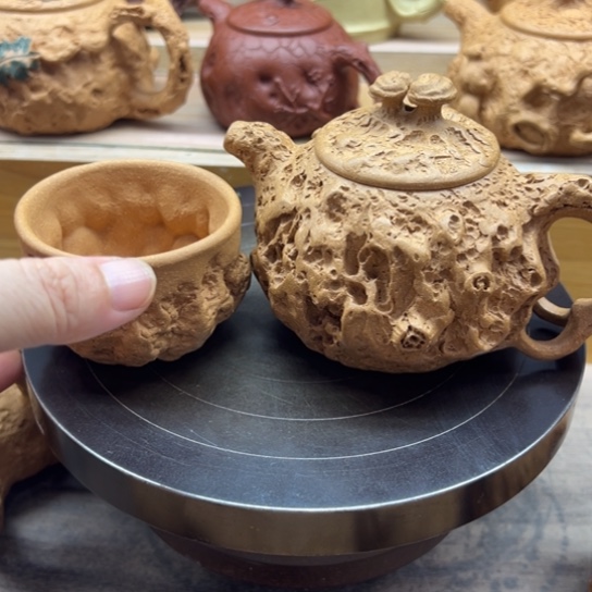 茶壶紫砂全手工制作