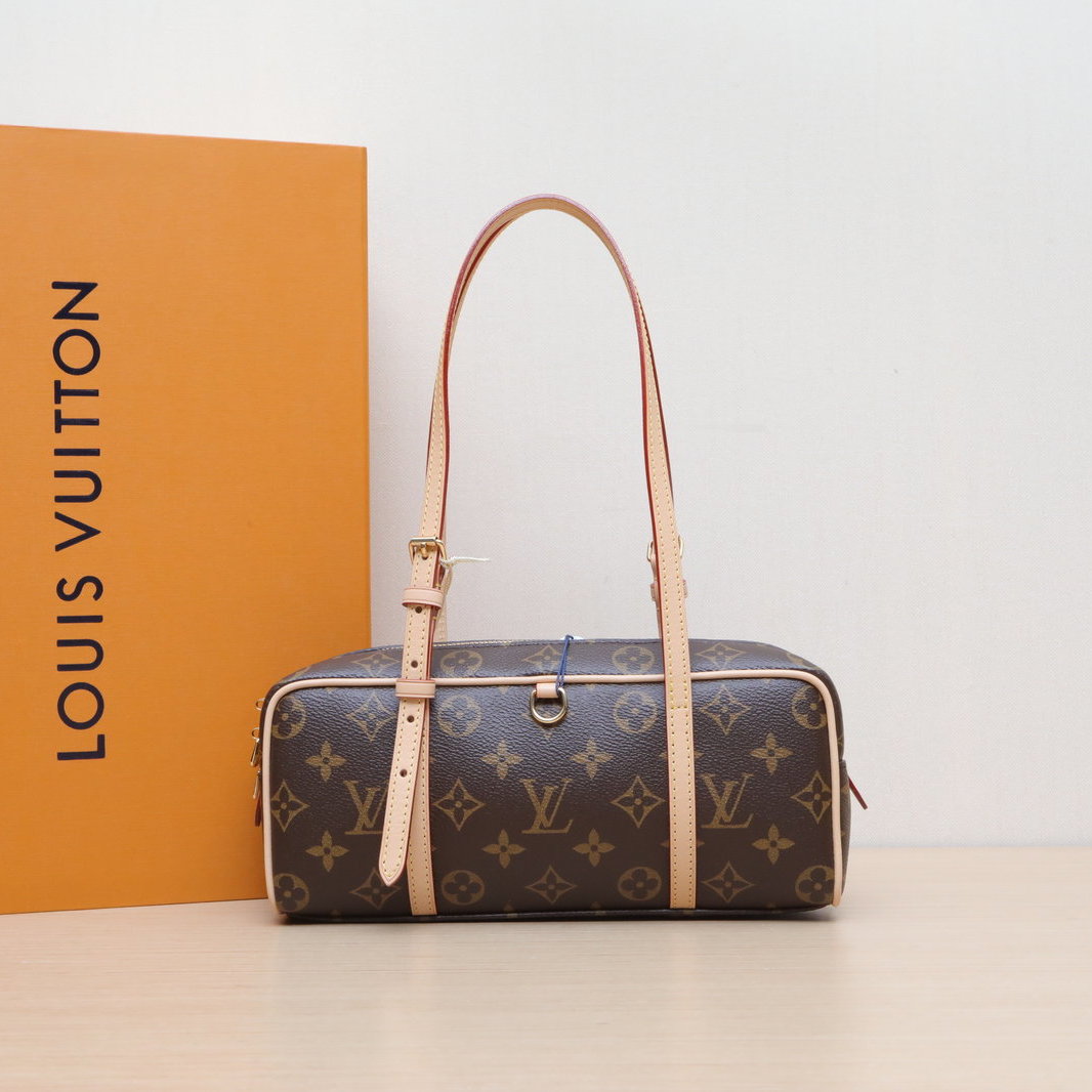 未使用 LouisVuitton/路易威登 小花6欢 HANG ON 26 单肩腋下包