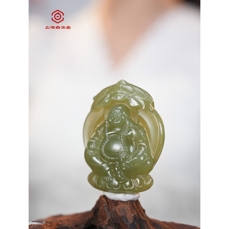 和田玉佛公49.8/39/11.5mm