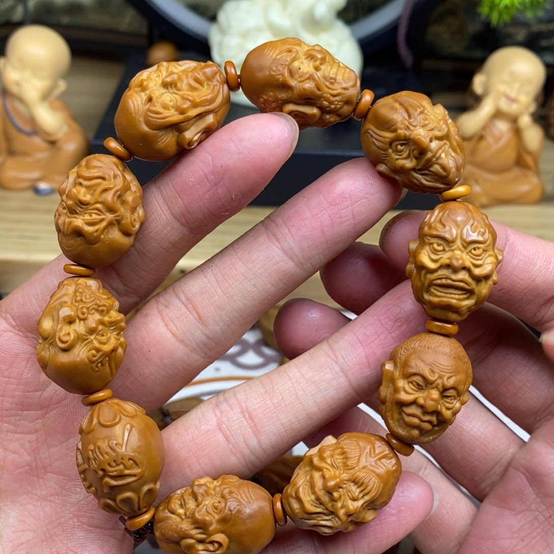 橄榄核手串/手链橄榄核雕工艺手串