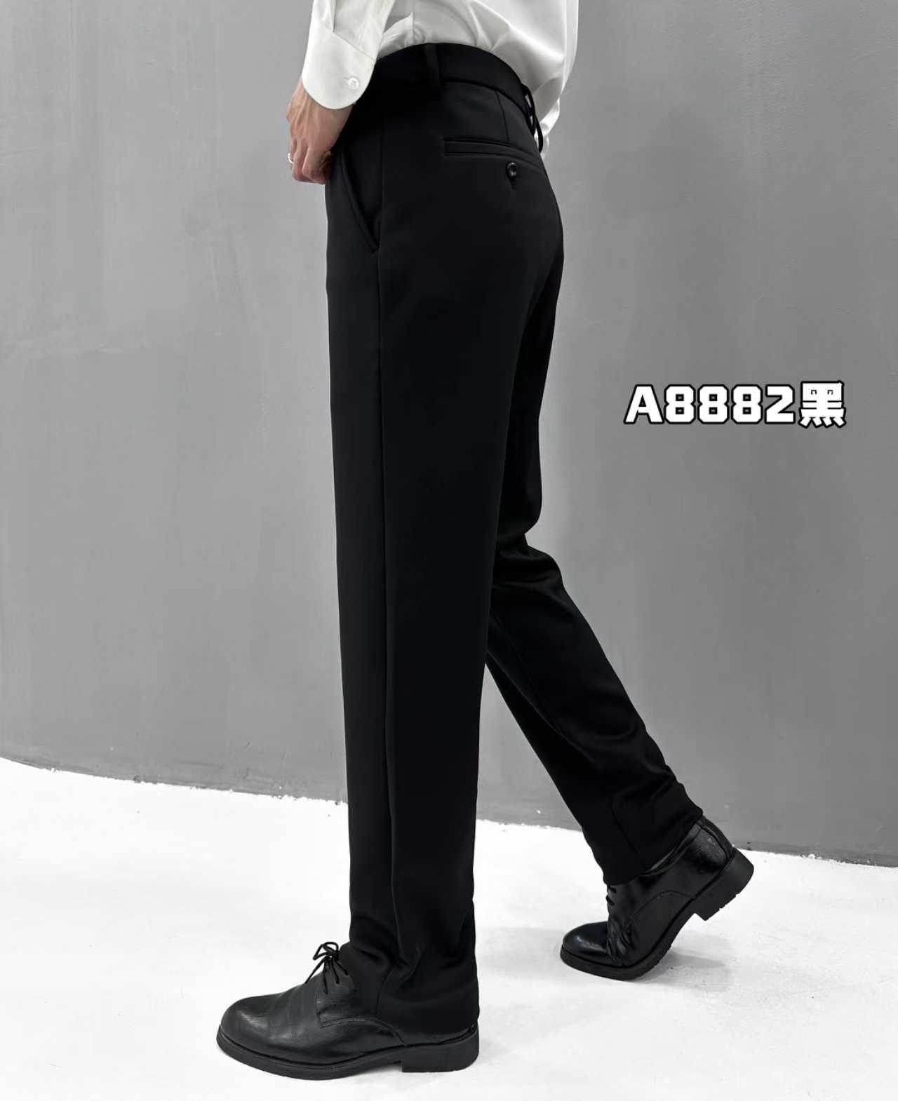 飒沃MKA8882丈青男士加厚休闲裤