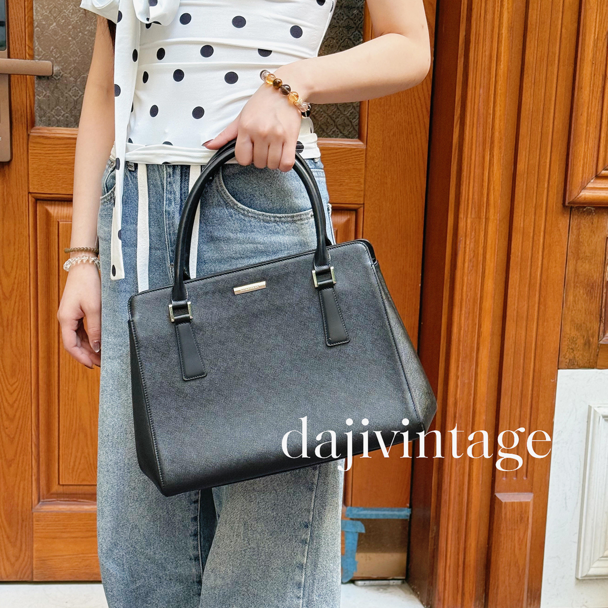 95新 BURBERRY/博柏利 大吉中古/Burberry黑银单肩包