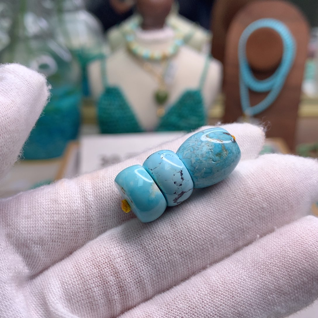 绿松石未镶嵌配饰