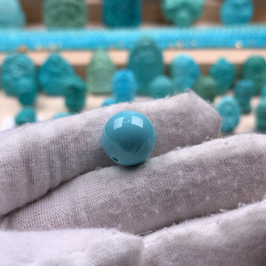 绿松石配饰未镶嵌捷