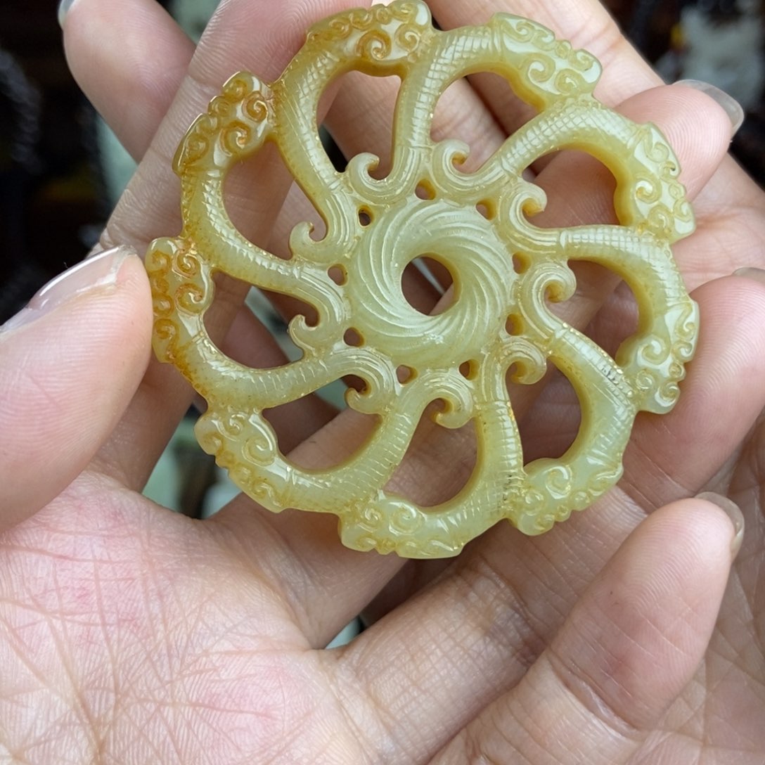 和田玉挂件未镶嵌