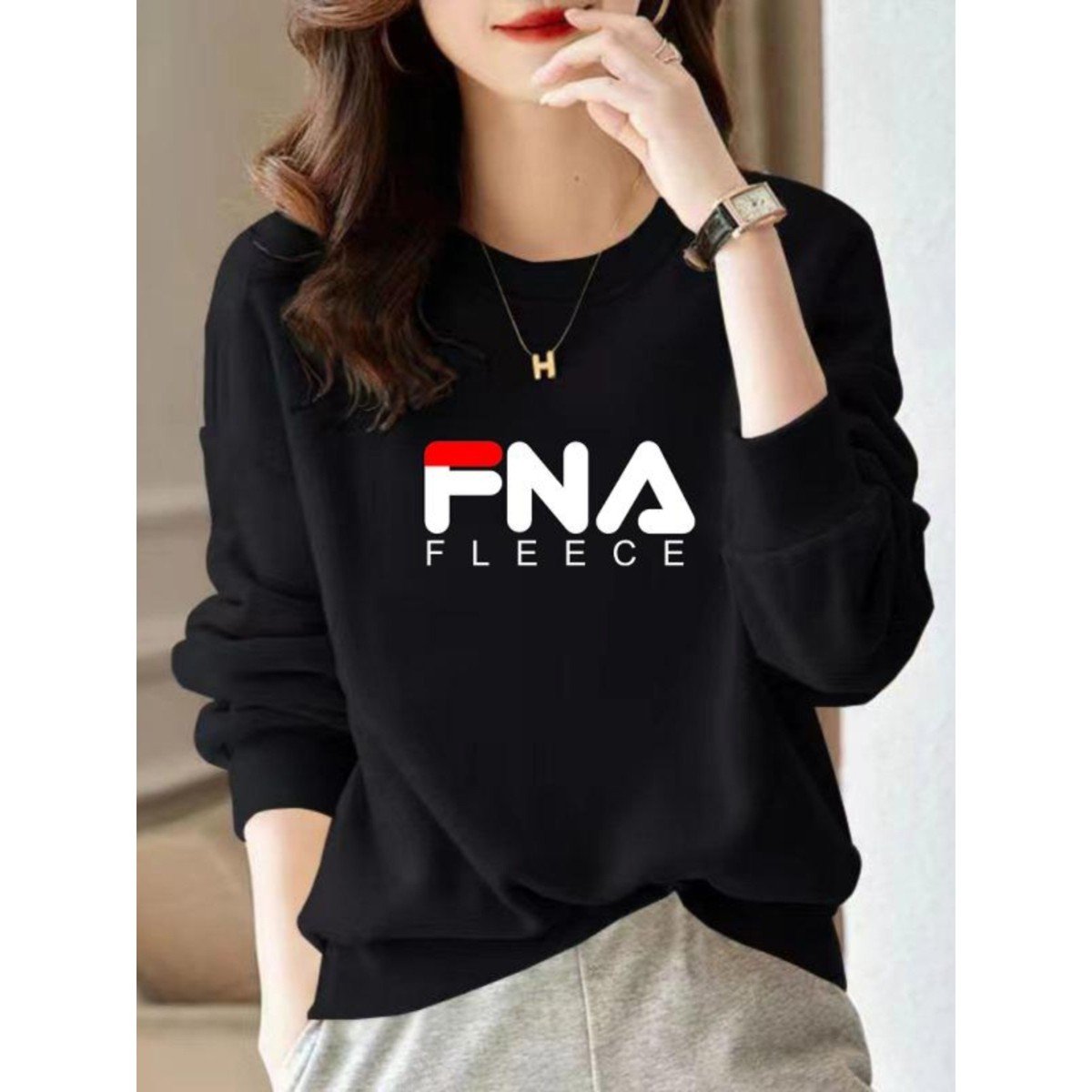 裴乐旗舰秋冬季新款菲乐纯棉卫衣女裴菲斐的乐园宽松长袖打