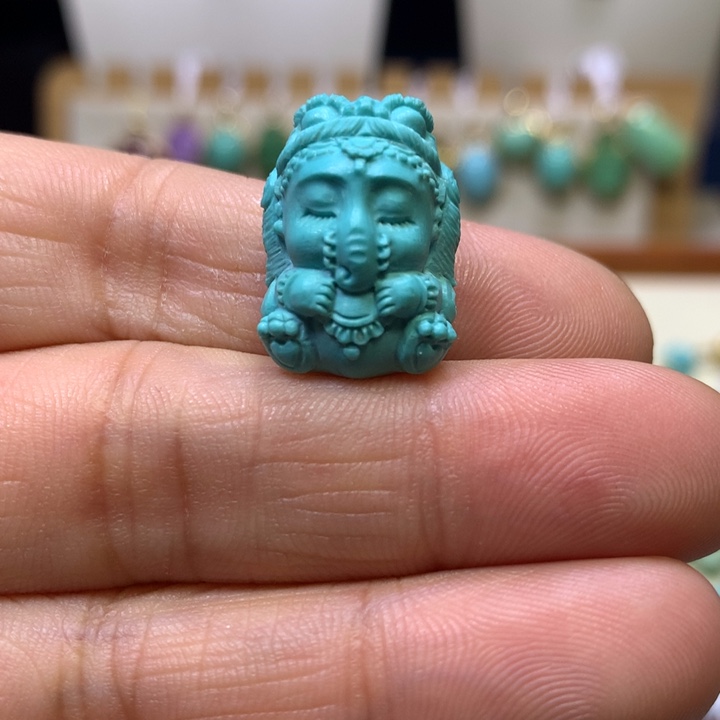 绿松石未镶嵌配饰