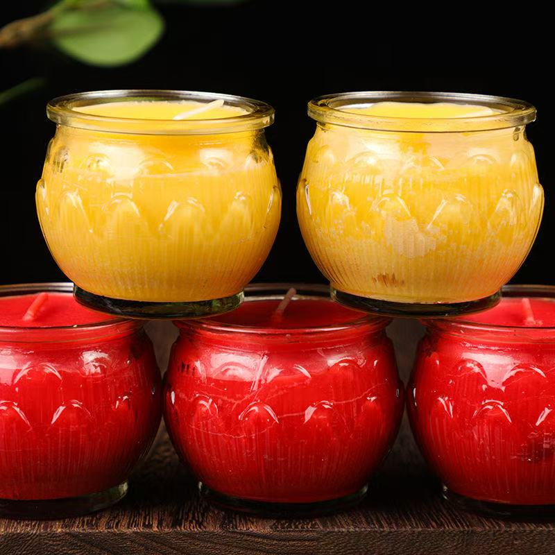 师父手工制作-酥油莲花灯（寺）