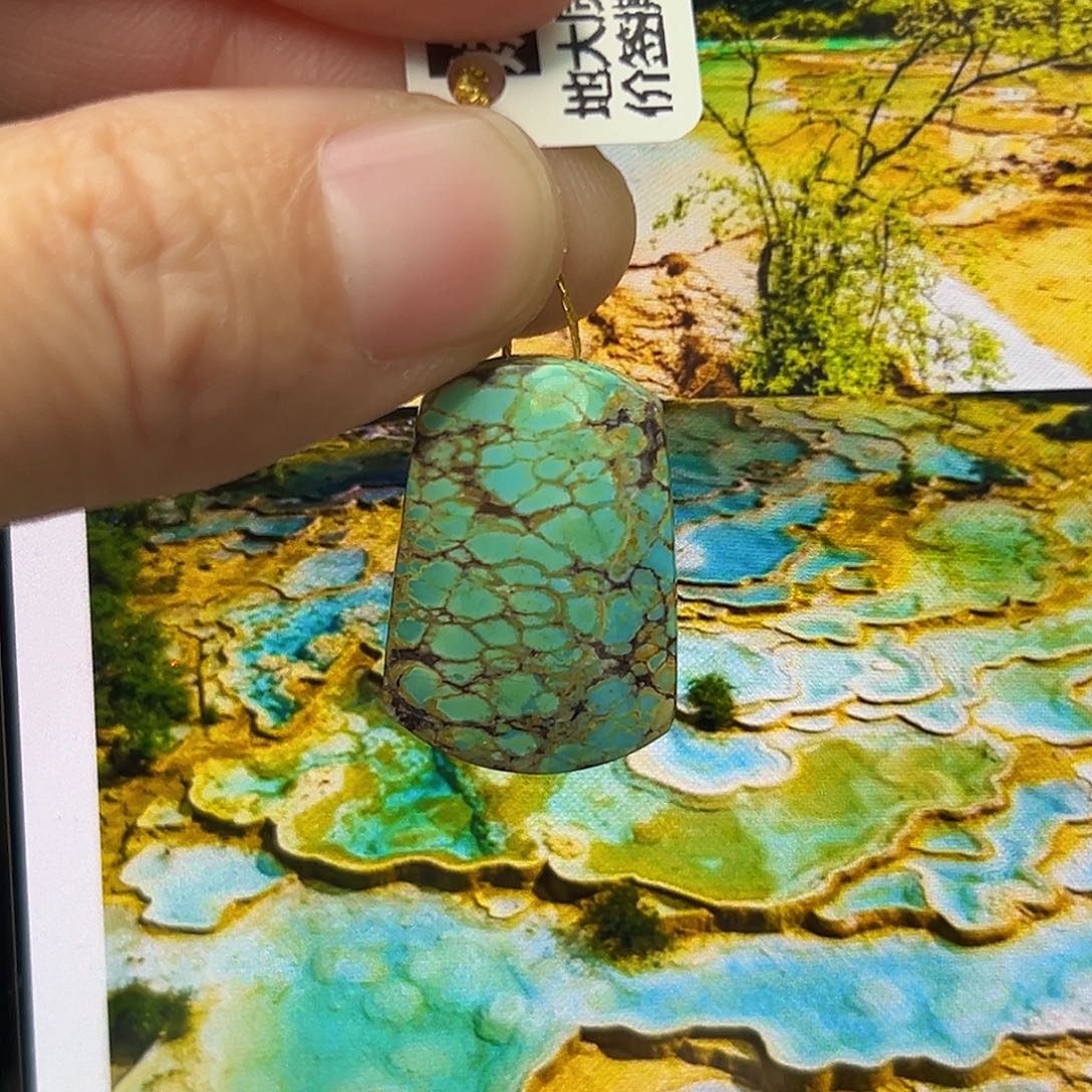 绿松石珠宝奇石未镶嵌