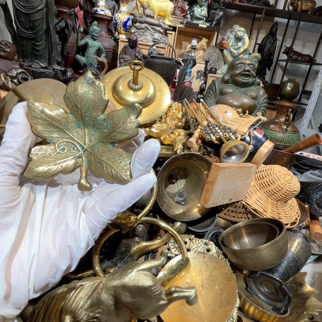 大阪回流铜器摆件12