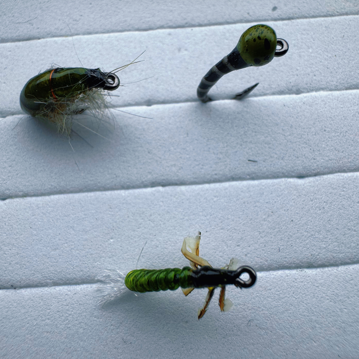 手工套装若虫飞蝇钩微物路亚假饵适用于鳟鱼马口白条青稍鳜鱼雅罗