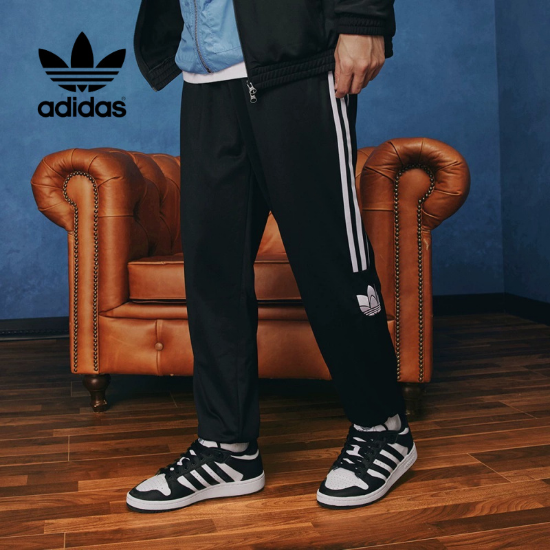 adidas/阿迪达斯正品三叶草男女款经典复古舒适运动裤 JL8401