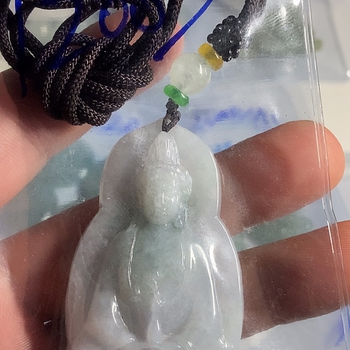 翡翠未镶嵌颈饰翡翠观音