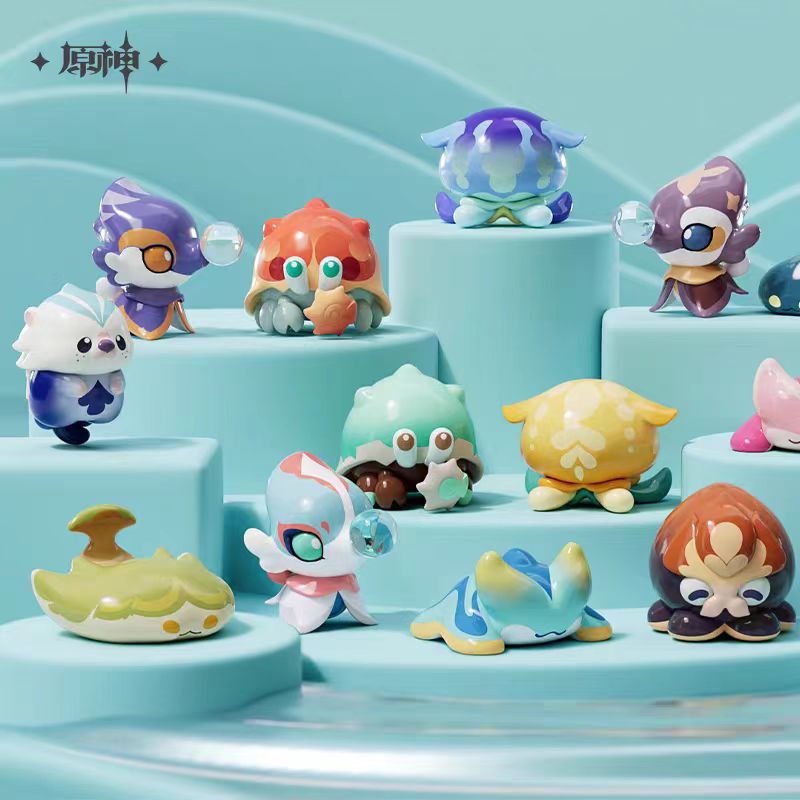 【代拆】原神原海系列奇幻生物志迷你盲袋可爱萌粒