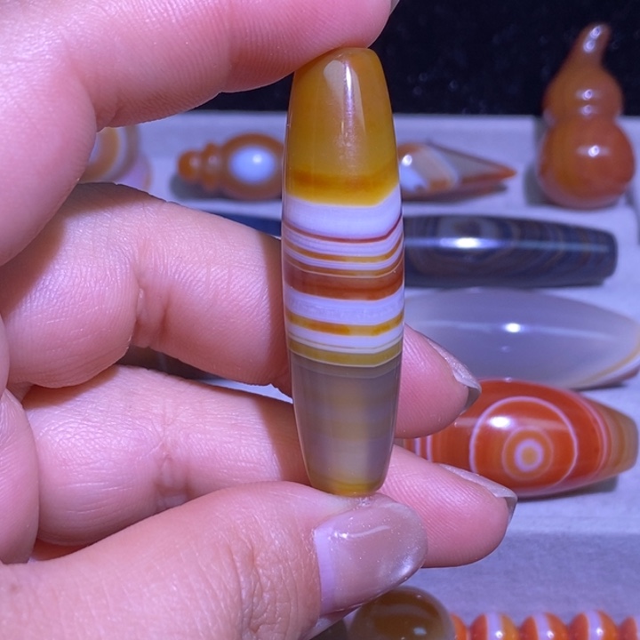 玛瑙/玉髓未镶嵌颈饰