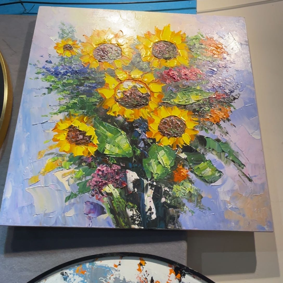 油画油画作品欣赏70.70带内框