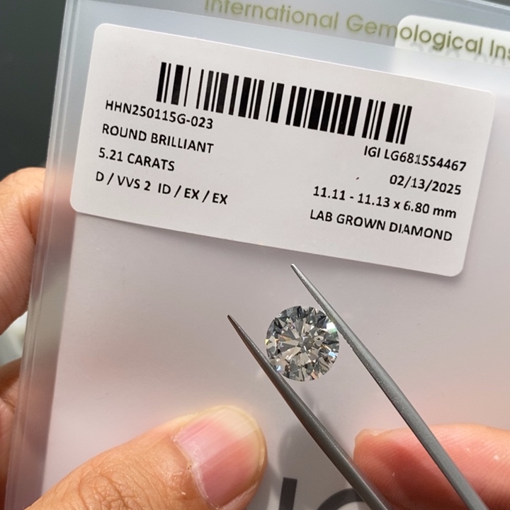 实验室培育钻石裸石未镶嵌