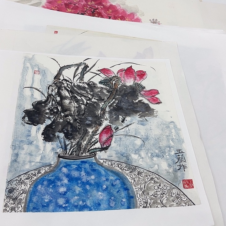 国画坎****龙徐玉兰老师作品22222