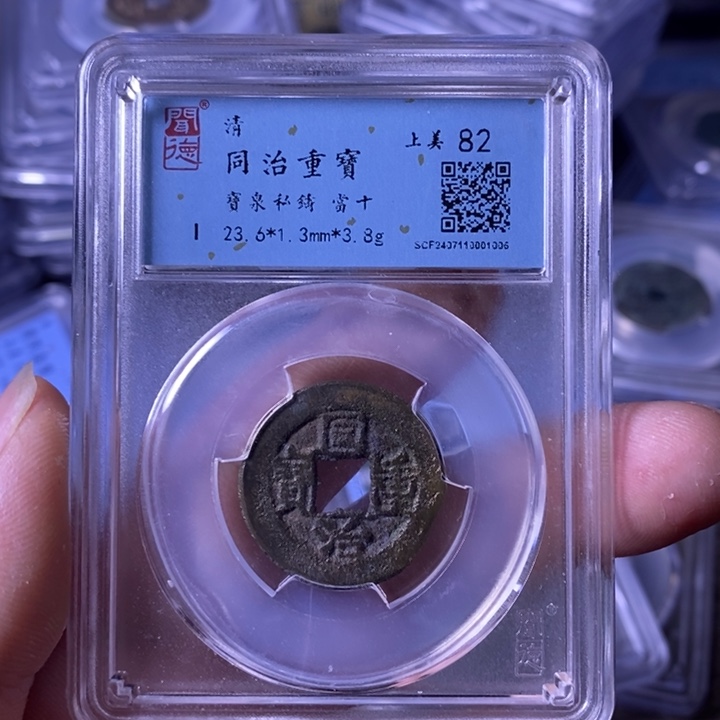 铜A闻博文化同治重宝