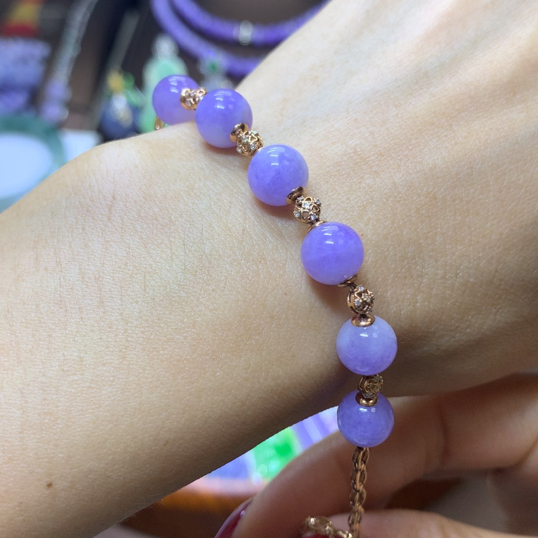 【闪购商品】翡翠颈饰18K金镶嵌翡翠