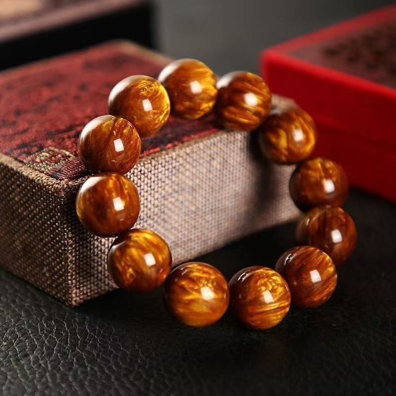 SL-156-（一等精品）金丝楠大单圈-无礼盒