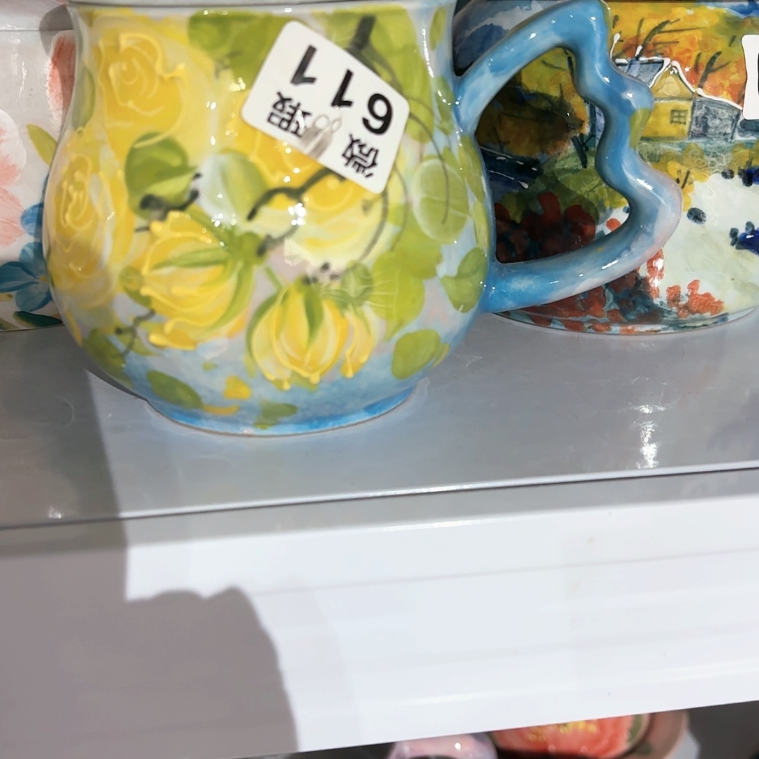 景德镇手绘高温釉下彩陶瓷茶具