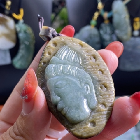 【闪购商品】颈饰未镶嵌翡翠观音