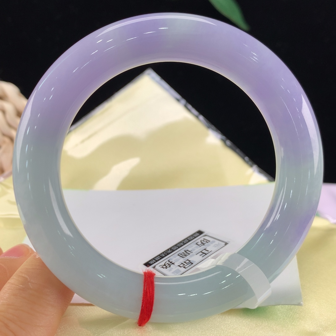 翡翠未镶嵌手镯111-3795