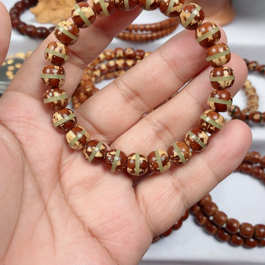 手串紫金鼠实心一线天老型