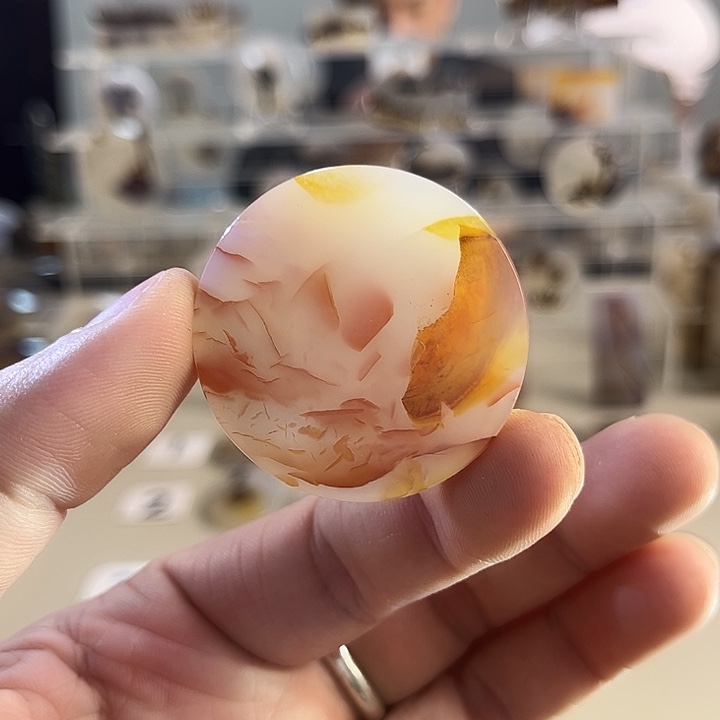 玛瑙/玉髓吊坠(不含链)未镶嵌