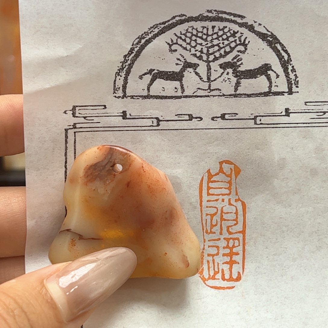 昌化石印石手工制作