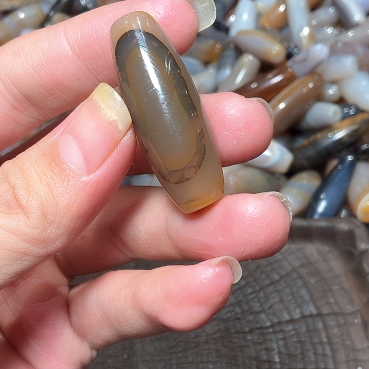 玛瑙/玉髓吊坠(不含链)未镶嵌