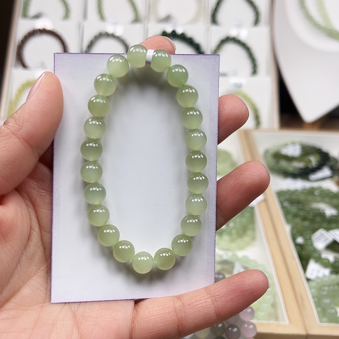 宠***╲和田玉未镶嵌手链