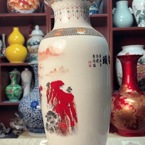 摆件高度37厘米宽度16厘米