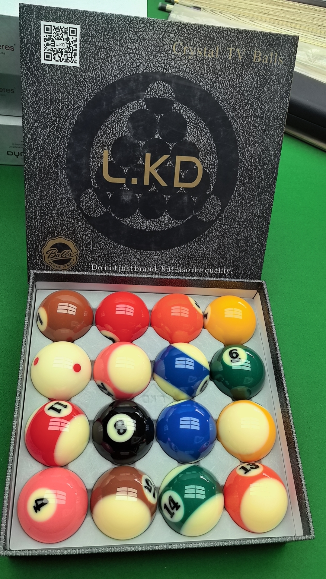 L kd水晶球中式黑八