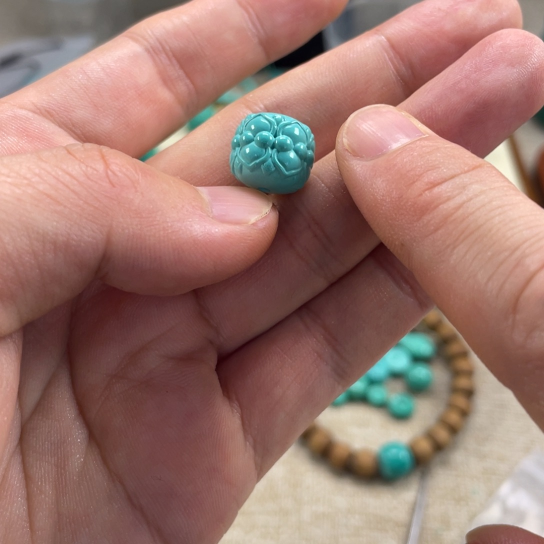 原生态湖北矿小配饰，直径12