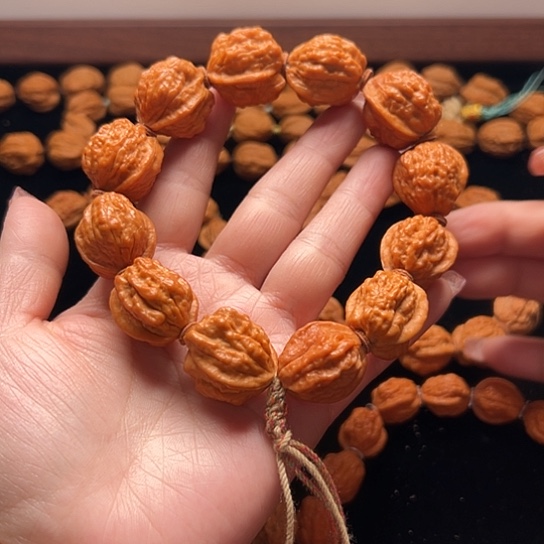 文玩核桃手串小金蟾