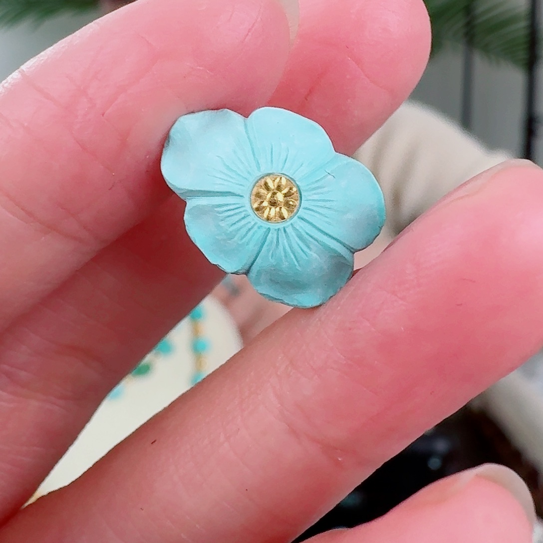 未镶嵌绿松石珠宝奇石