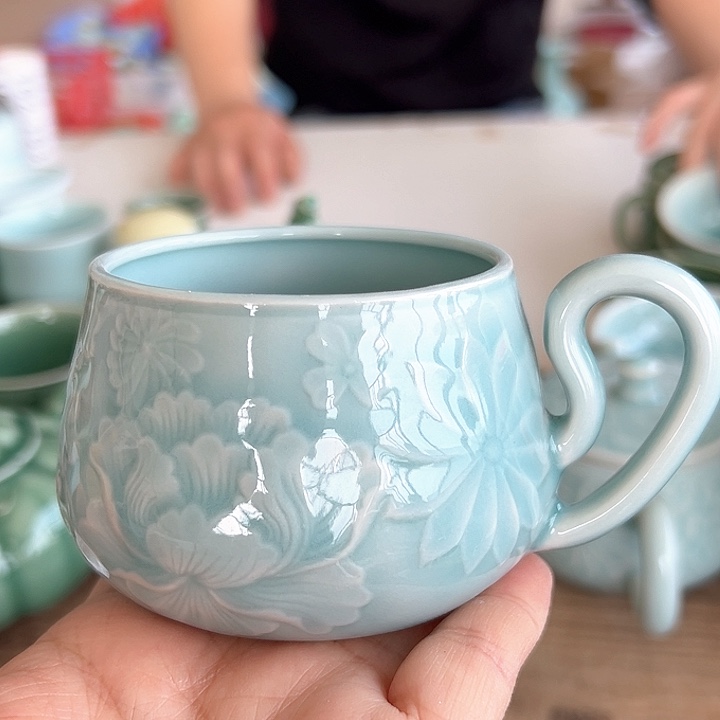 小米茶器龙泉青瓷