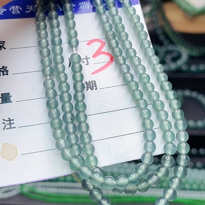 翡翠未镶嵌手链翡翠