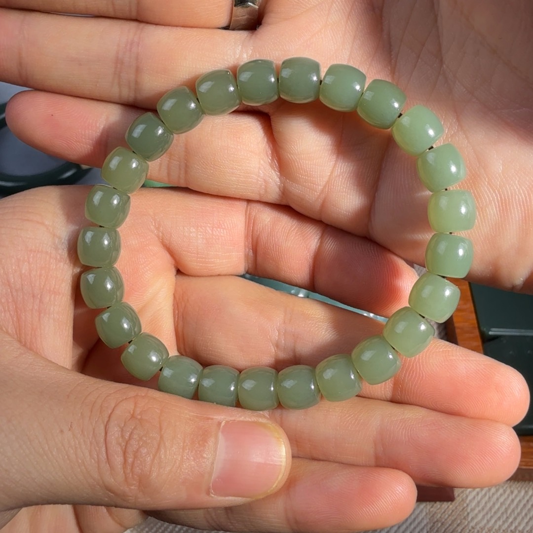 和田玉手链未镶嵌